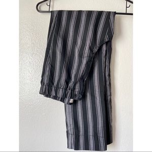 John Galt Tilden striped pants